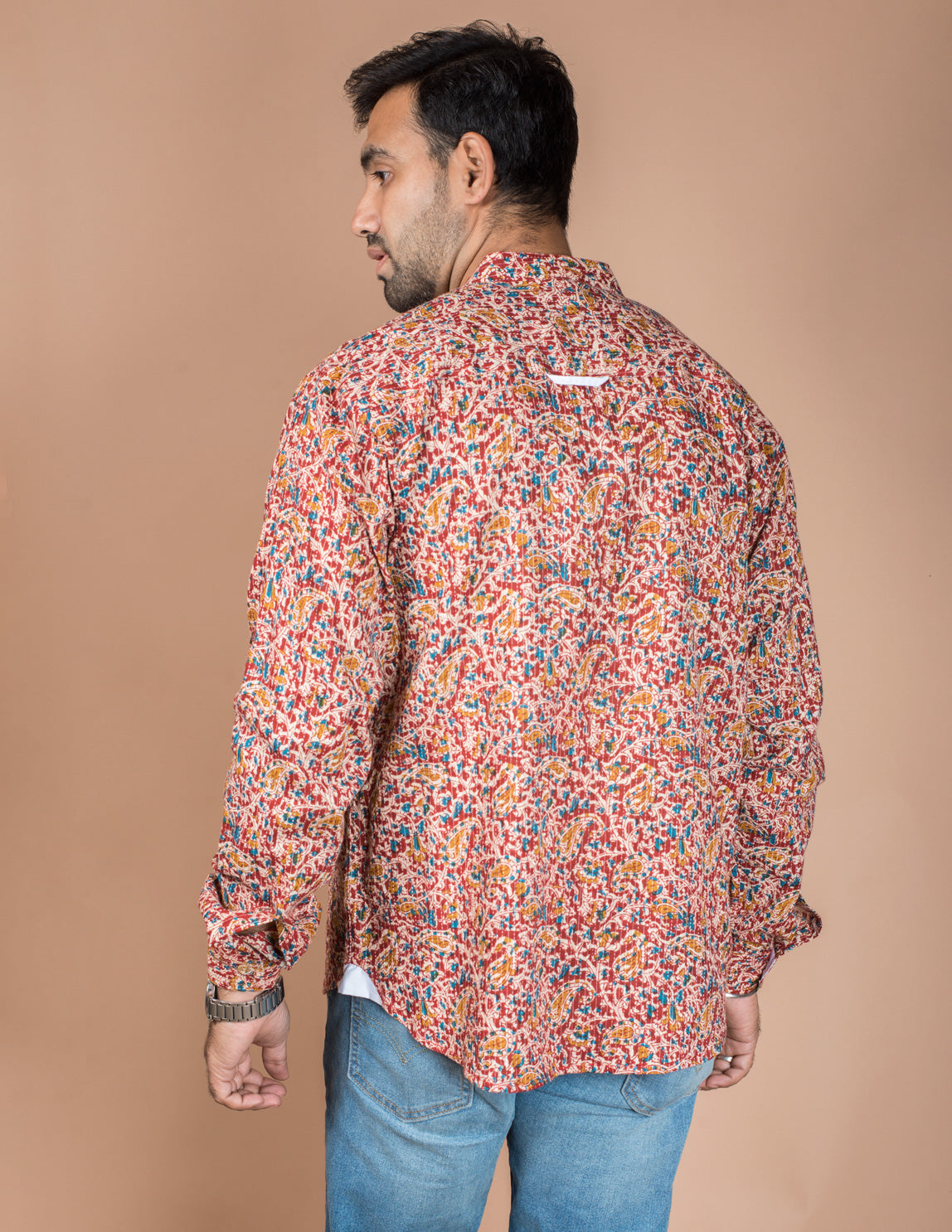 Kalamkari Printed Cotton Short Kurta