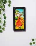 Handmade Wooden Wall Hanging with Clay Art - Artytales