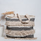 Black & White Natural Fibre Shoulder Bag