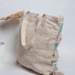 Sky & White Natural Fibre Shoulder Bag