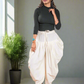 Off White Pure Cotton Dhoti Pant