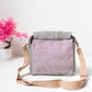 Multicolored Natural Fiber Unisex Sling Bag