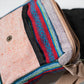 Multicolored Natural Fiber Unisex Sling Bag