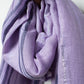 Mauve Woven Bhagalpuri Linen Stole