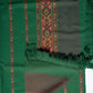 Green Pure Handwoven Woollen Shawl