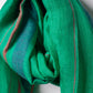 Green Stripe Woven Bhagalpuri Linen Stole