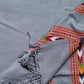 Grey Pure Handwoven Woollen Stole