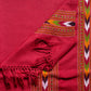 Red Pure Handwoven Woollen Stole