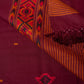 Magenta Buti Pure Handwoven Woollen Shawl