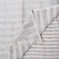 White Stripe Woven Bhagalpuri Linen Stole