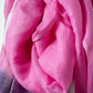 Pink Shibori Woven Bhagalpuri Linen Stole