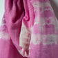 Pink Shibori Woven Bhagalpuri Linen Stole