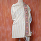 Beige Pure Handwoven Woollen Shawl