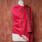 Red Pure Handwoven Woollen Stole