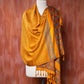 Mustard Pure Handwoven Woollen Stole