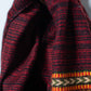 Black & Red Pure Handwoven Woollen Muffler