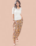 Cotton Printed Kalamkari Harem Pant