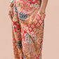 Cotton Printed Patch Kantha Harem Pant