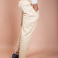 Beige Cotton Pyjama Pant