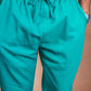 Cyan Cotton Pyjama Pant