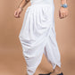 White Cotton Dhoti Pant Unisex