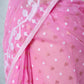 Pink Cotton Soft Jamdani Handloom Saree