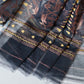 Black Cotton Jamdani Handloom Saree