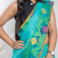 Sea Green Handloom Cotton Tissue Jamdani Saree