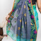 Sea Green Handloom Cotton Tissue Jamdani Saree