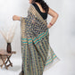 Grey Handloom Cotton Soft Jamdani Saree