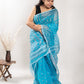 Blue Handloom Cotton Soft Jamdani Saree