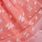 Salmon Handloom Cotton Soft Jamdani Saree