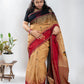 Beige Handloom Pure Cotton Jamdani Saree