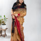 Beige Handloom Pure Cotton Jamdani Saree