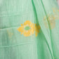 Green Handloom Muslin Tissue Jamdani Saree