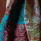 Bengal Kantha Patchwork Silk Stole Reversible