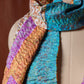 Bengal Kantha Patchwork Silk Stole Reversible