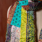 Bengal Kantha Patchwork Reversible Silk Stole