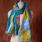 Bengal Kantha Patchwork Reversible Silk Stole