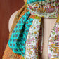 Bengal Kantha Patchwork Reversible Silk Stole