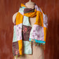 Bengal Kantha Patchwork Reversible Silk Stole