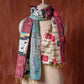 Bengal Kantha Patchwork Reversible Silk Stole