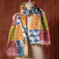 Bengal Kantha Patchwork Reversible Silk Stole