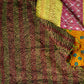 Bengal Kantha Patchwork Reversible Silk Stole