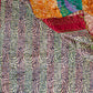 Bengal Kantha Patchwork Reversible Silk Stole