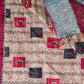 Bengal Kantha Patchwork Reversible Silk Stole