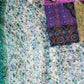 Bengal Kantha Patchwork Reversible Silk Stole