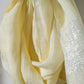 Yellow Woven Bhagalpuri Linen Stole