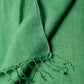 Green Woven Bhagalpuri Linen Stole