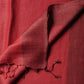 Red Woven Bhagalpuri Linen Stole